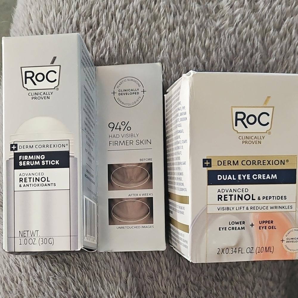 RoC Retinol Firming Serum Stick and Eye Cream Set